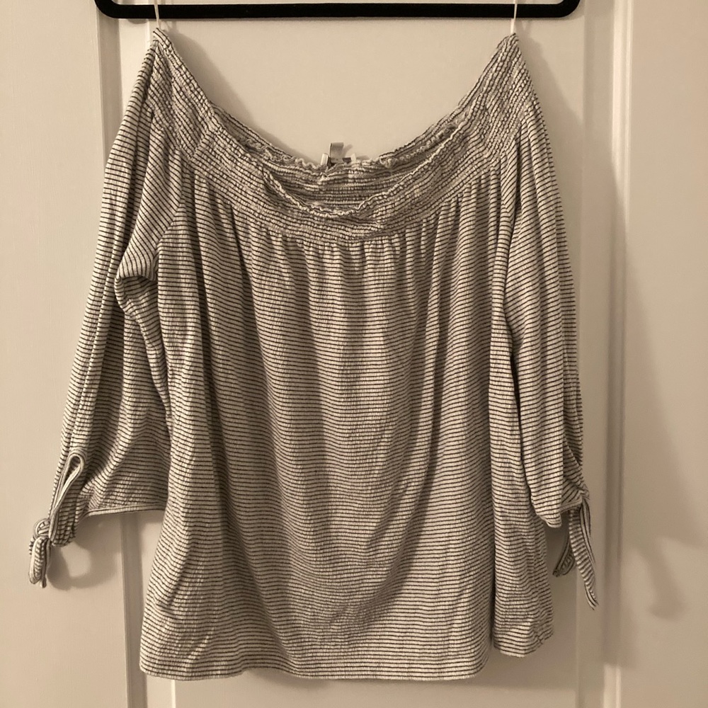 Off the shoulder top